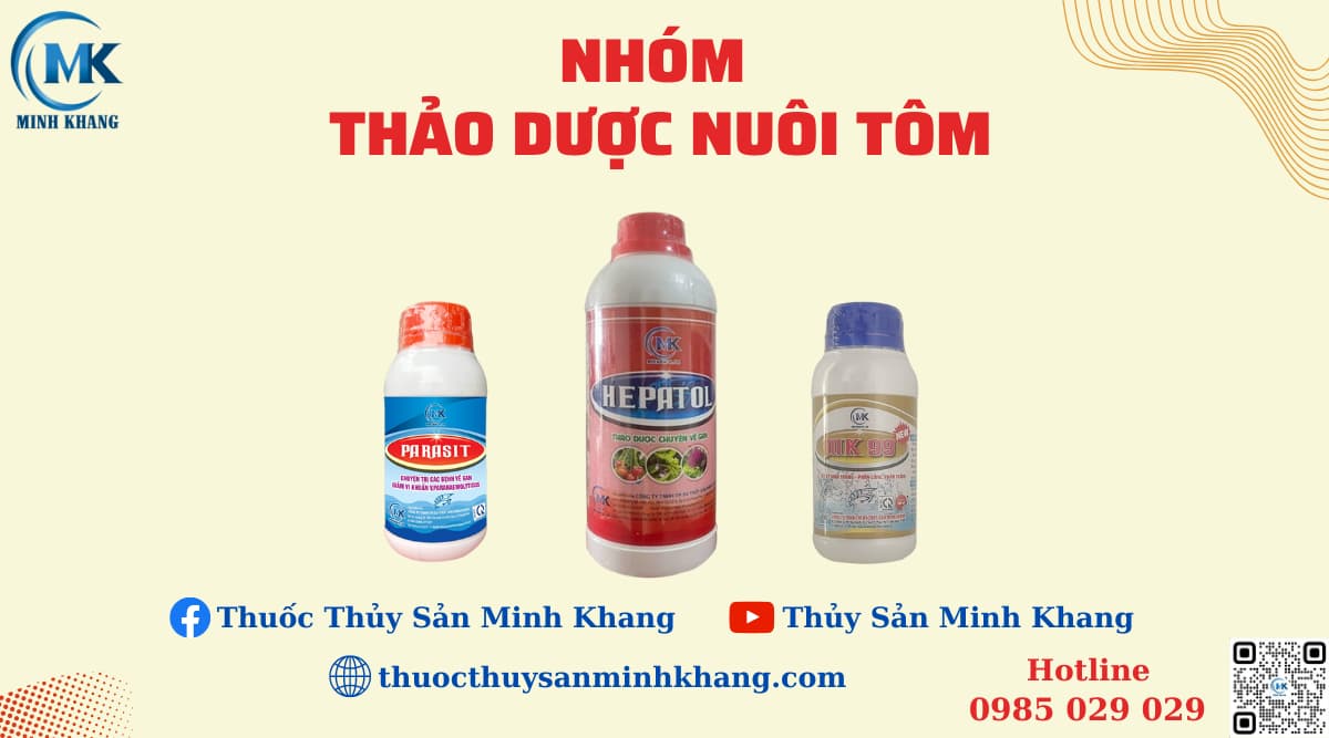 thảo dược nuôi tôm